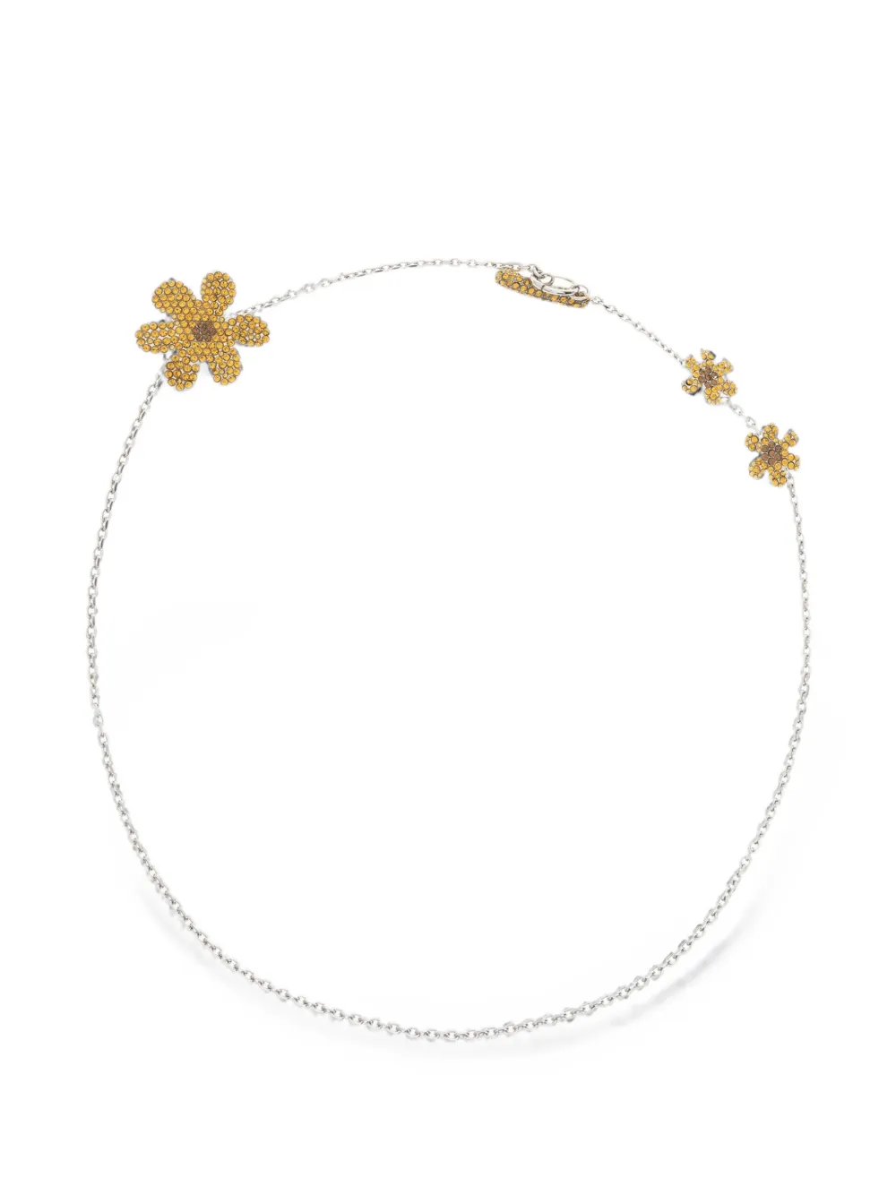 Marni Collana con cristalli - Argento