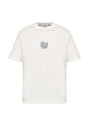 Stone Island コンパスロゴ Tシャツ | ニュートラル | FARFETCH JP