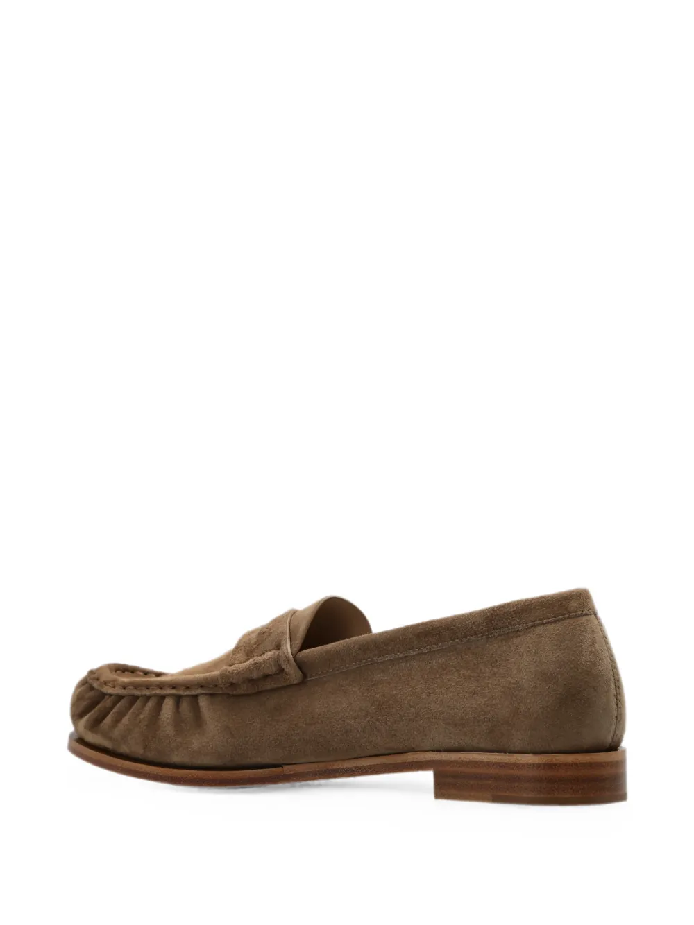 Max Mara Sponda suede loafers Bruin