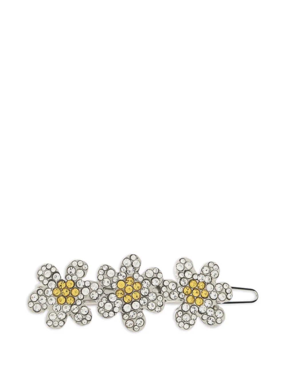 Marni Fermaglio con cristalli - Argento