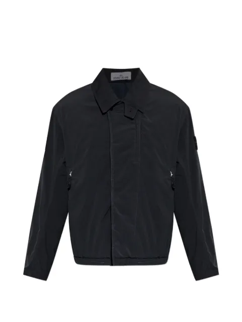 Stone Island logo-patch insulated jacket