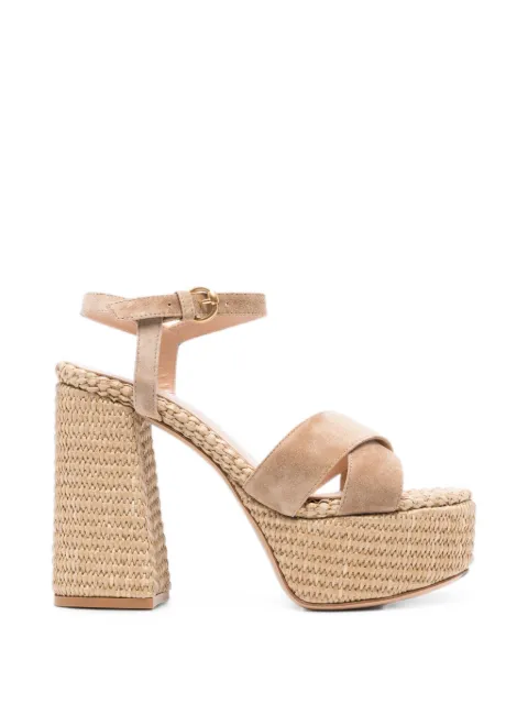 Gianvito Rossi Sandali con design a incrocio