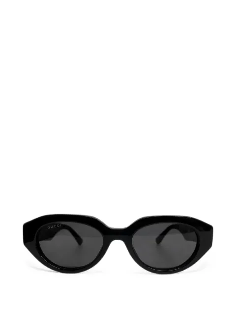 Gucci Eyewear lentes de sol con motivo Double G