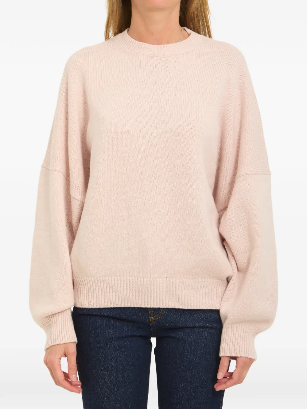 KHAITE Margaux cashmere sweater - Pink