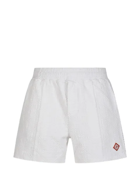 Casablanca monogram-jacquard shorts