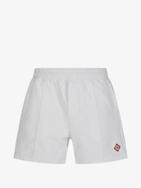 Casablanca monogram-jacquard shorts