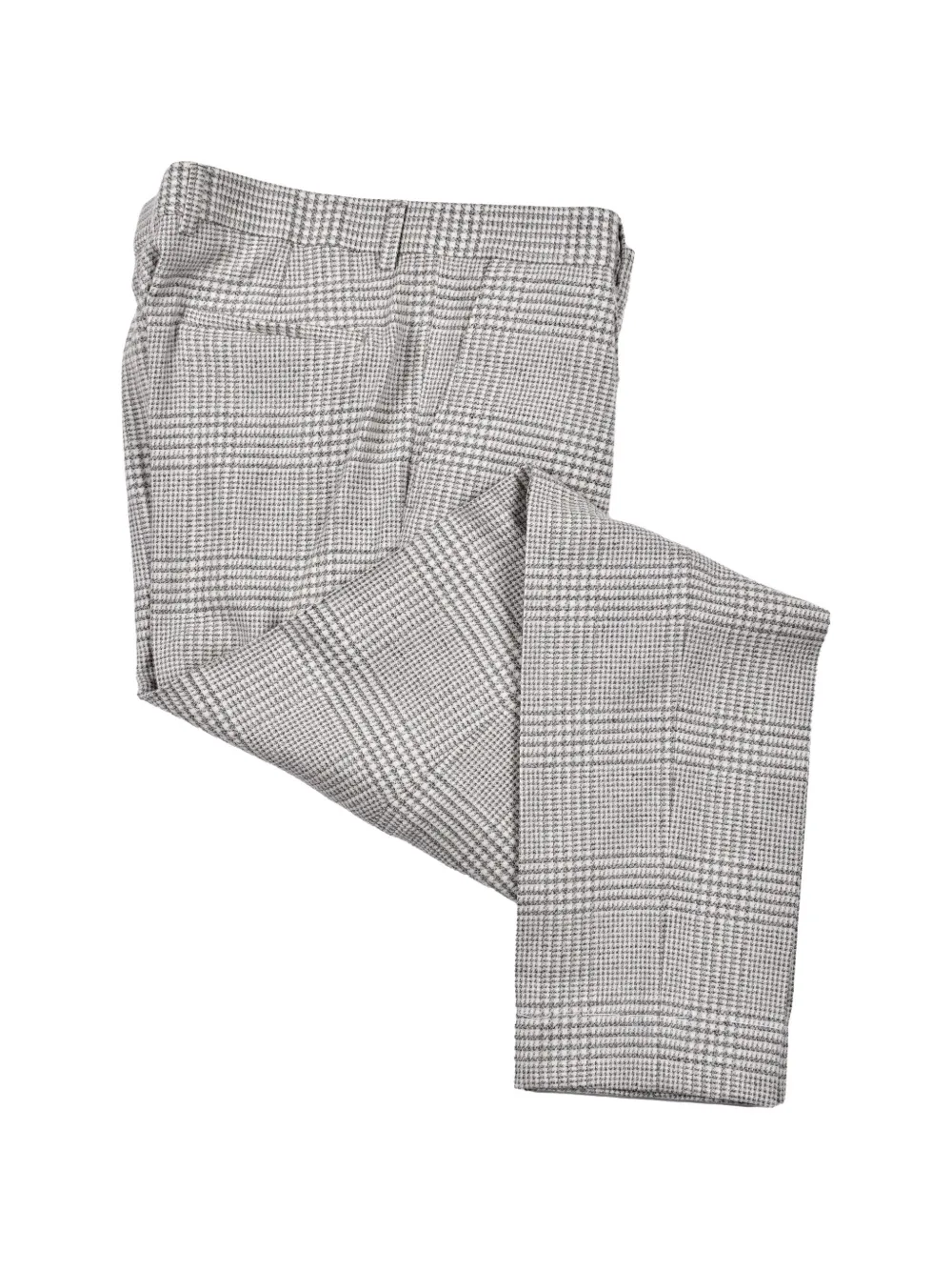 Brunello Cucinelli Geruit wollen pak Grijs