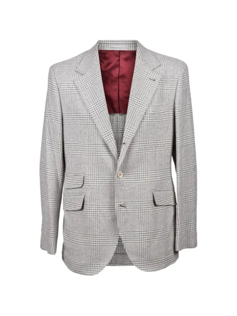 Brunello Cucinelli houndstooth sport check suit