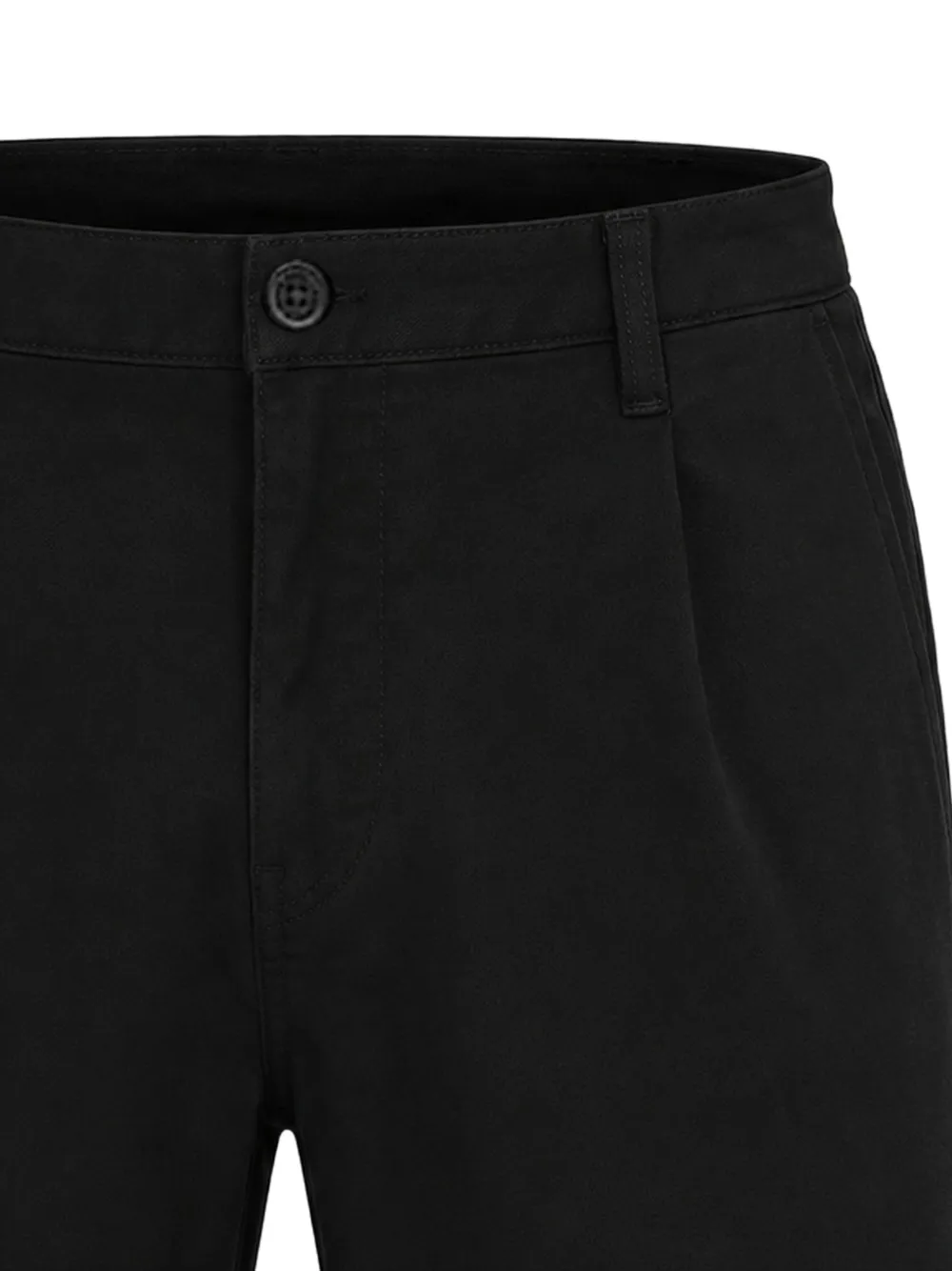 Karl Lagerfeld Jeans Shorts met riemlussen Zwart