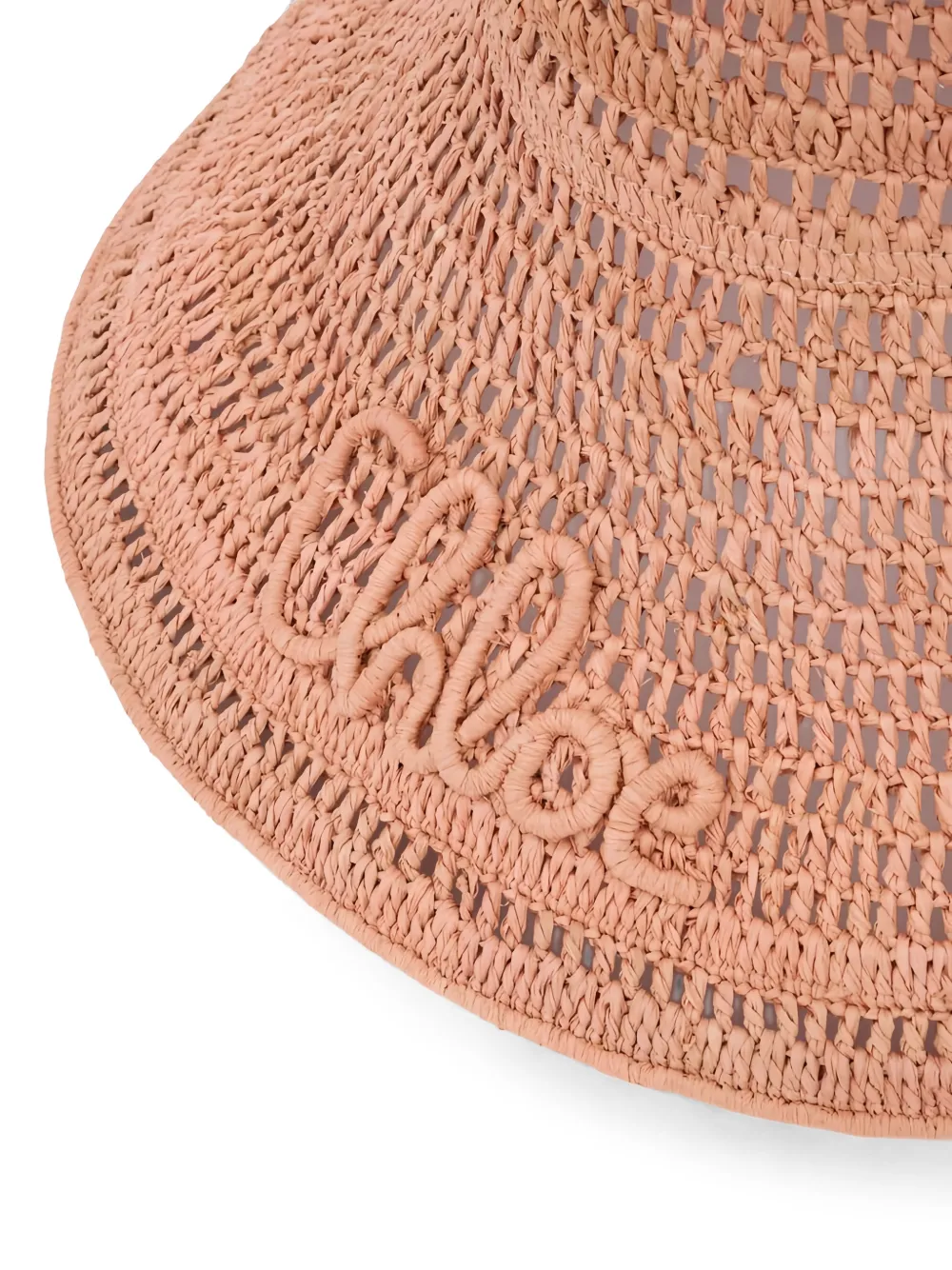 Chloé Hoed met brede rand Beige