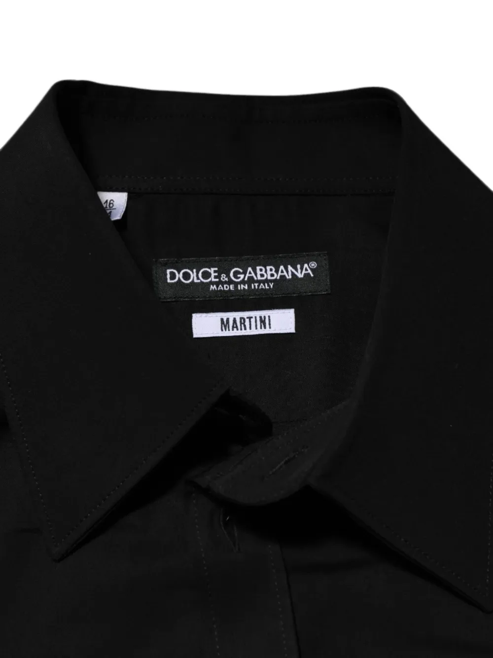 Dolce & Gabbana Martini button-down overhemd Zwart