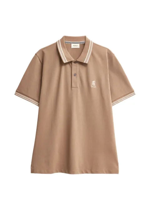 Pringle of Scotland piqué-knit tipped polo shirt