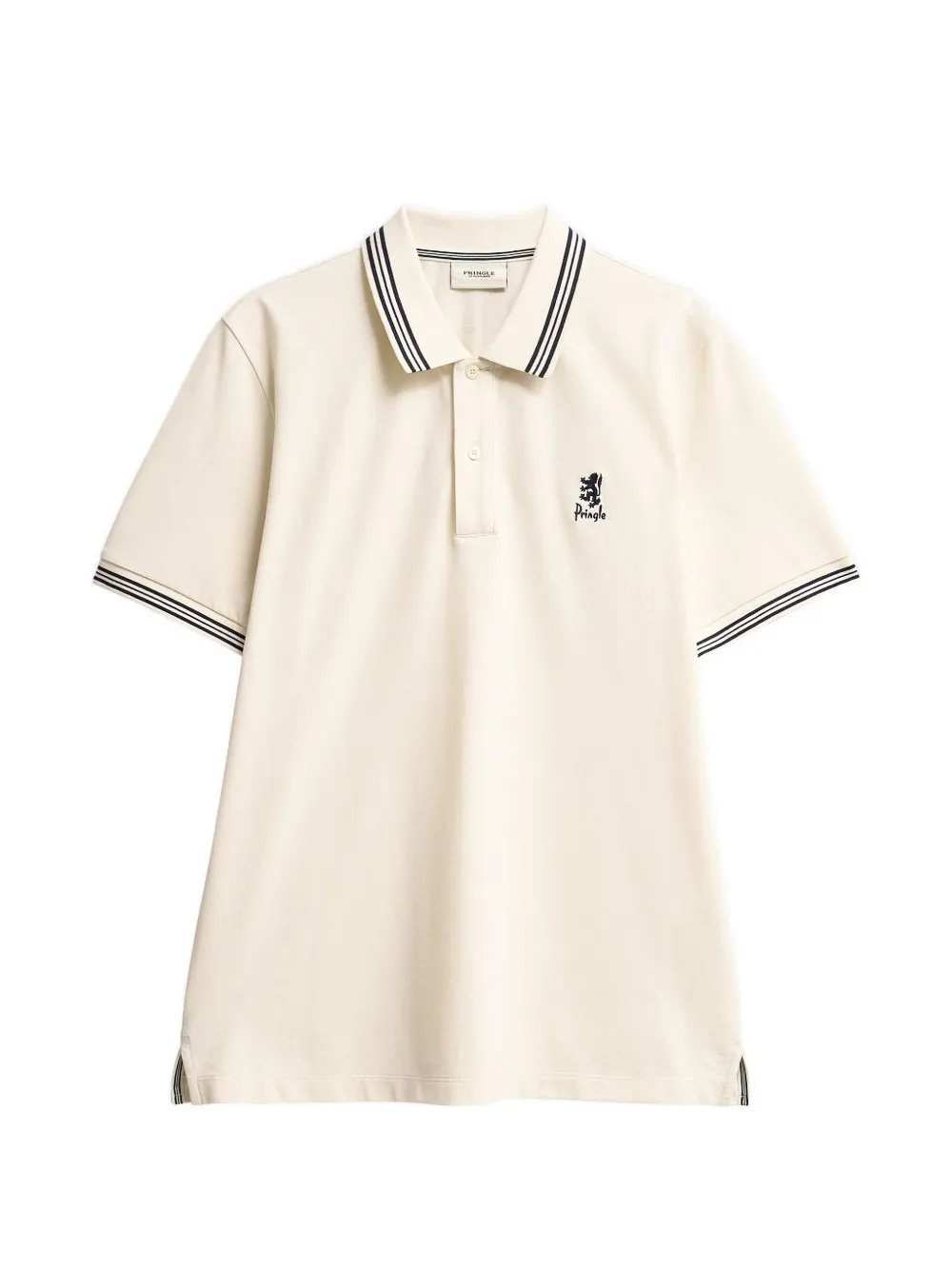 Pringle of Scotland Polo con bordi a contrasto - Toni neutri