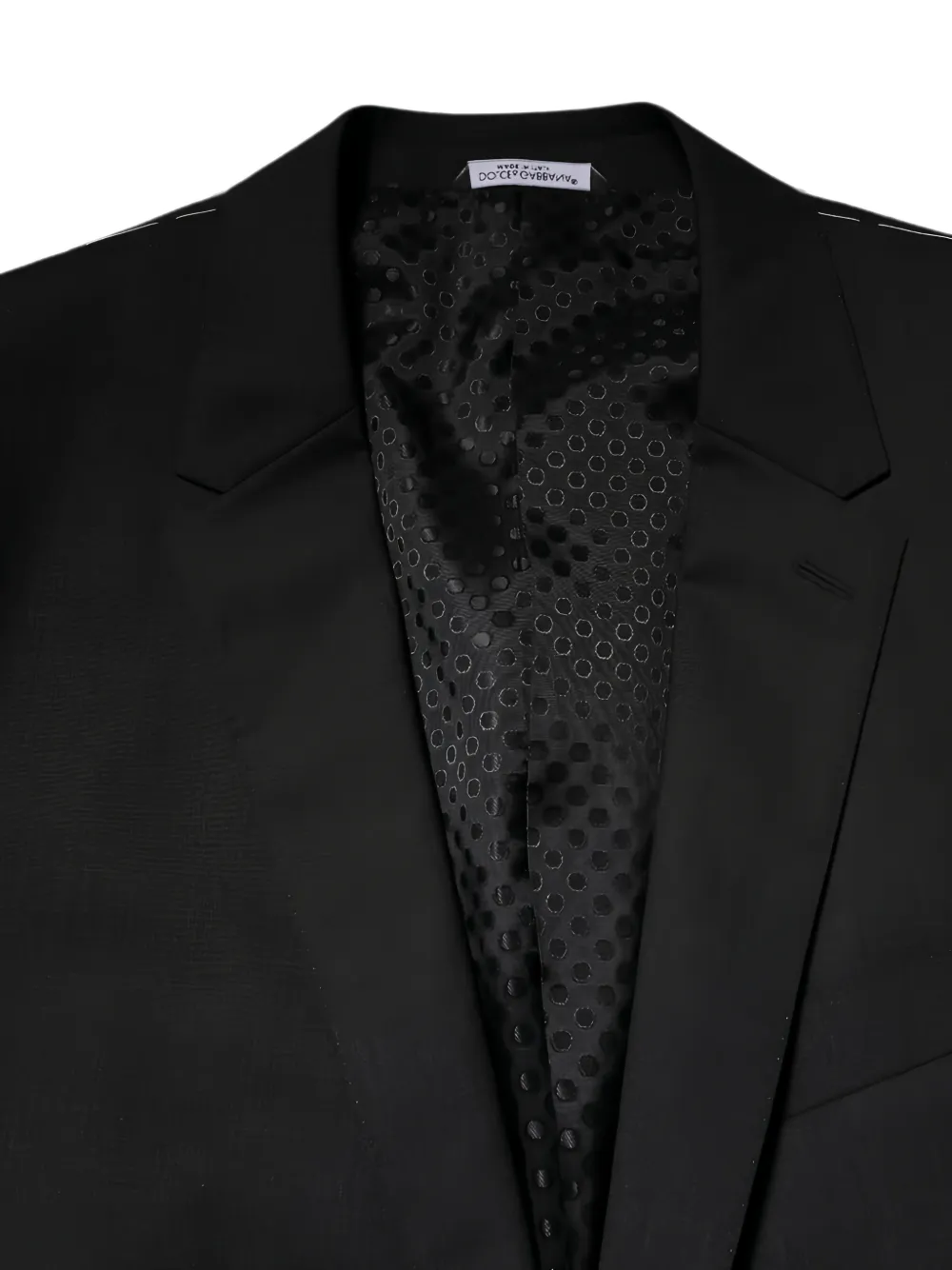Dolce & Gabbana Martini blazer met enkele rij knopen Grijs