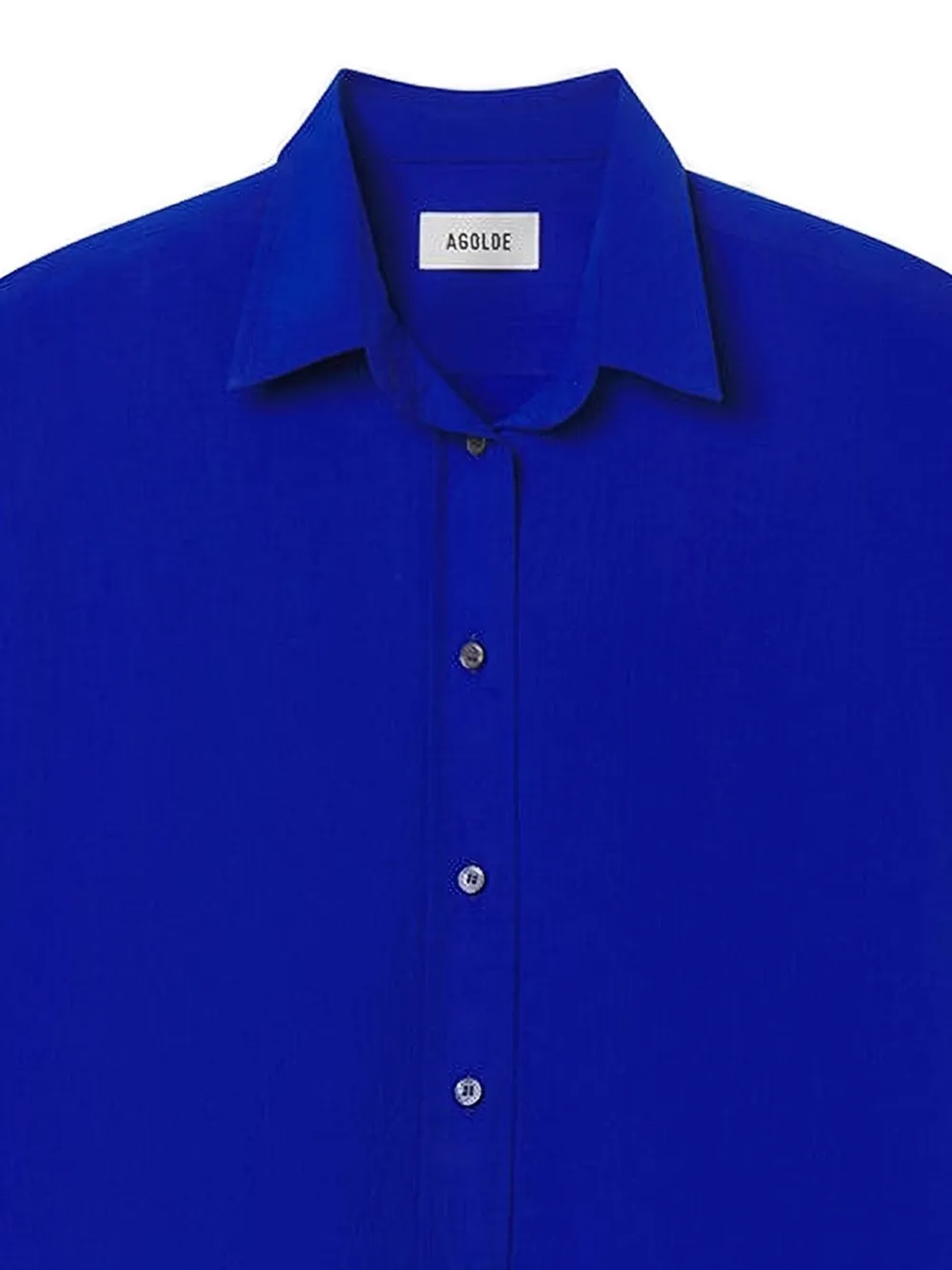 AGOLDE Sona blouse Blauw