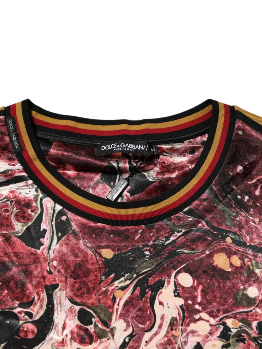 Dolce & Gabbana T-shirt met print Rood