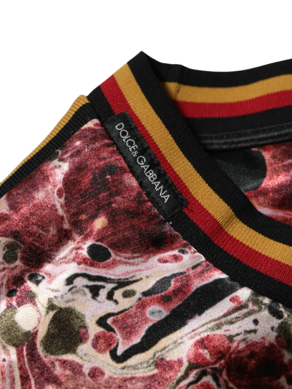 Dolce & Gabbana T-shirt met print Rood