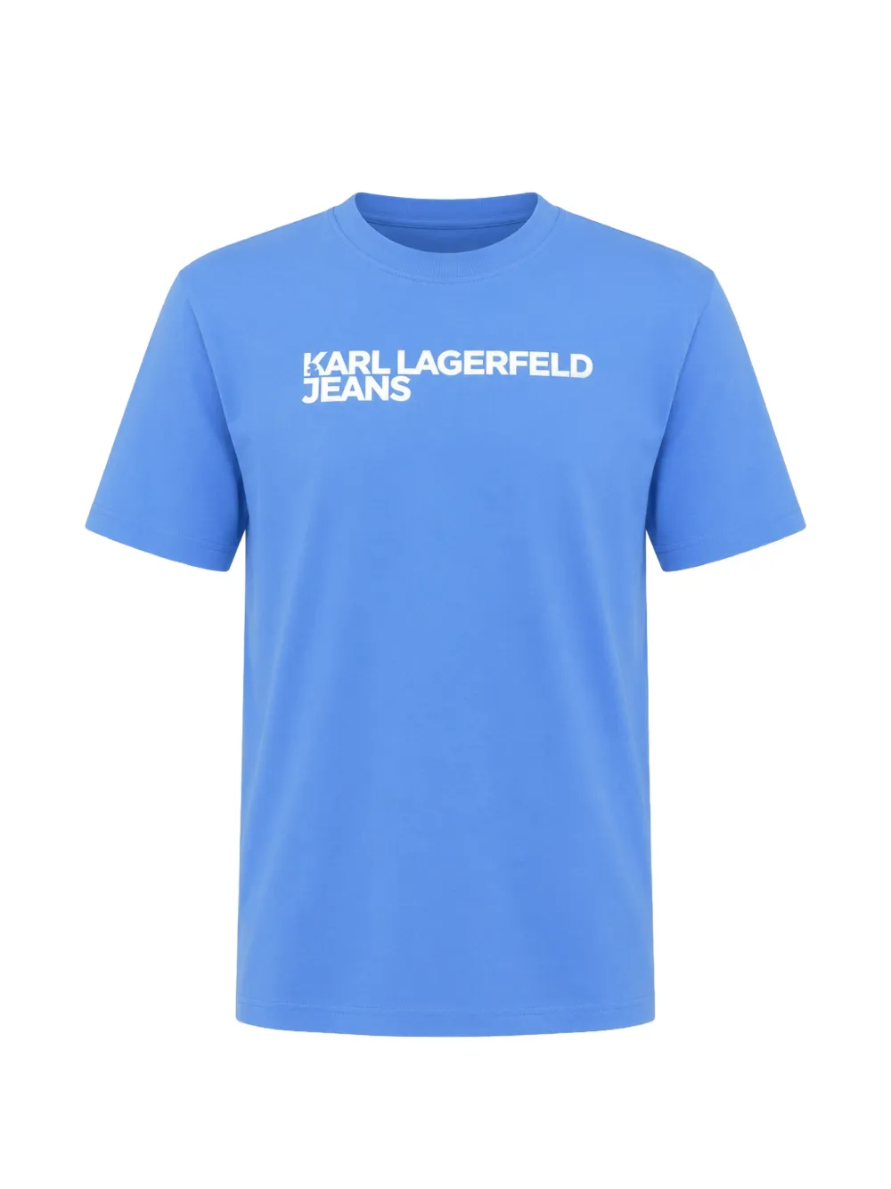 Karl Lagerfeld Jeans T-shirt con logo - Blu