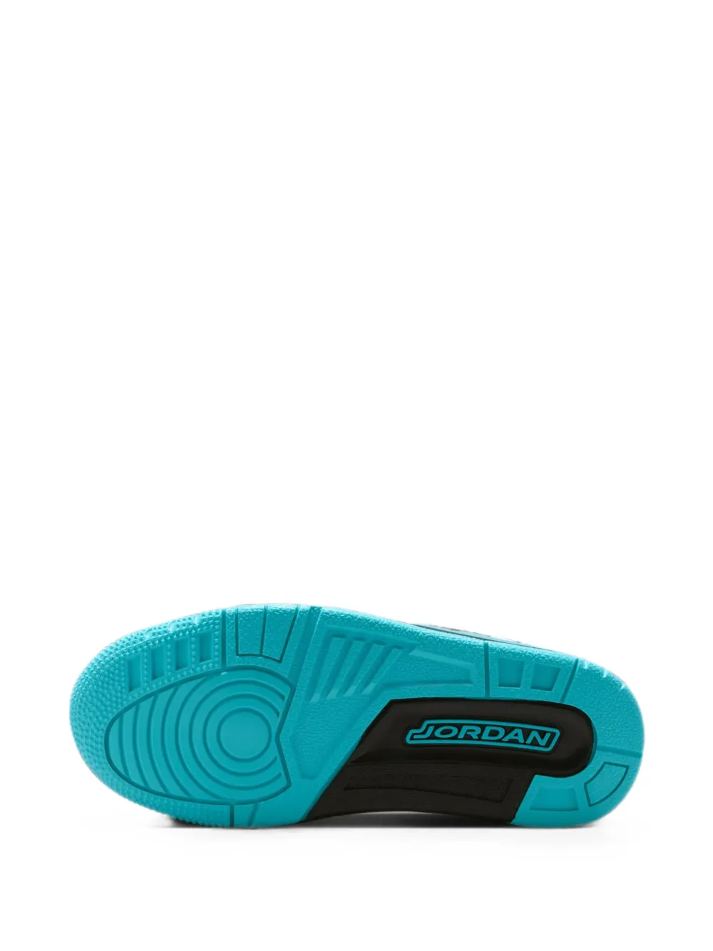 Jordan Kids Spizike Low elephant-print sneakers Zwart