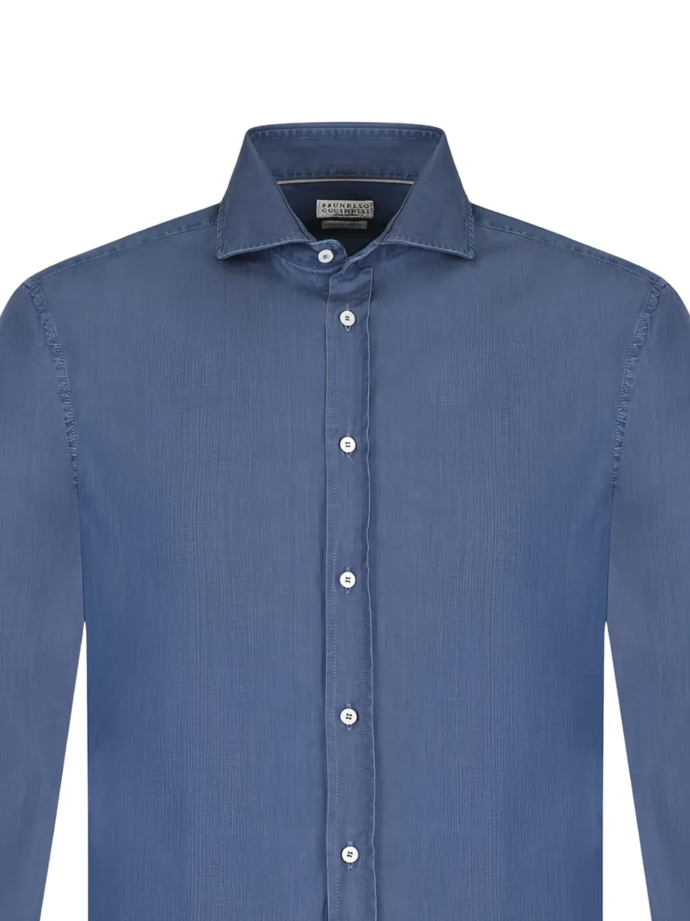 Brunello Cucinelli Overhemd met lange mouwen Blauw