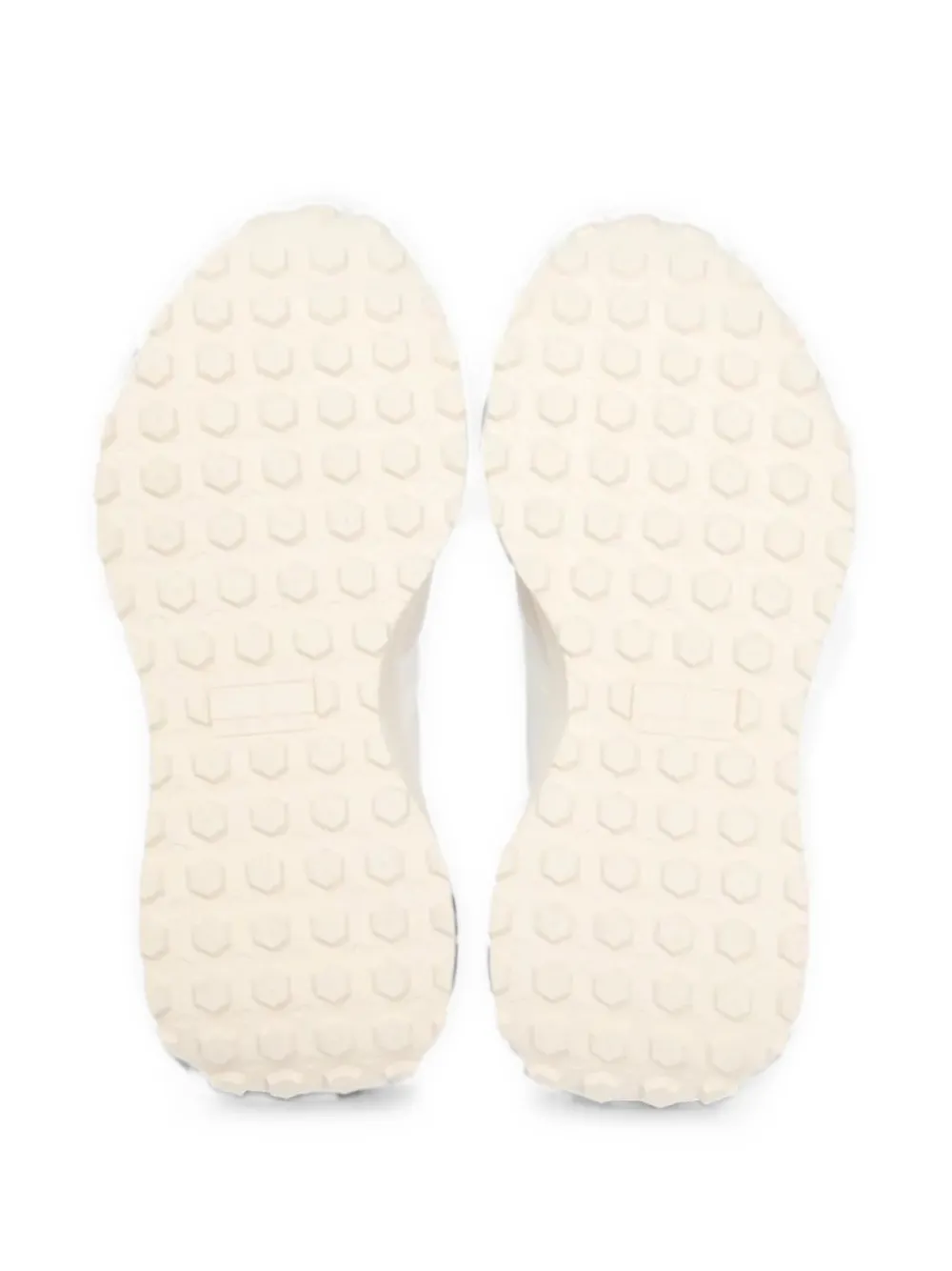 Tommy Hilfiger logo-print panelled sneakers Beige