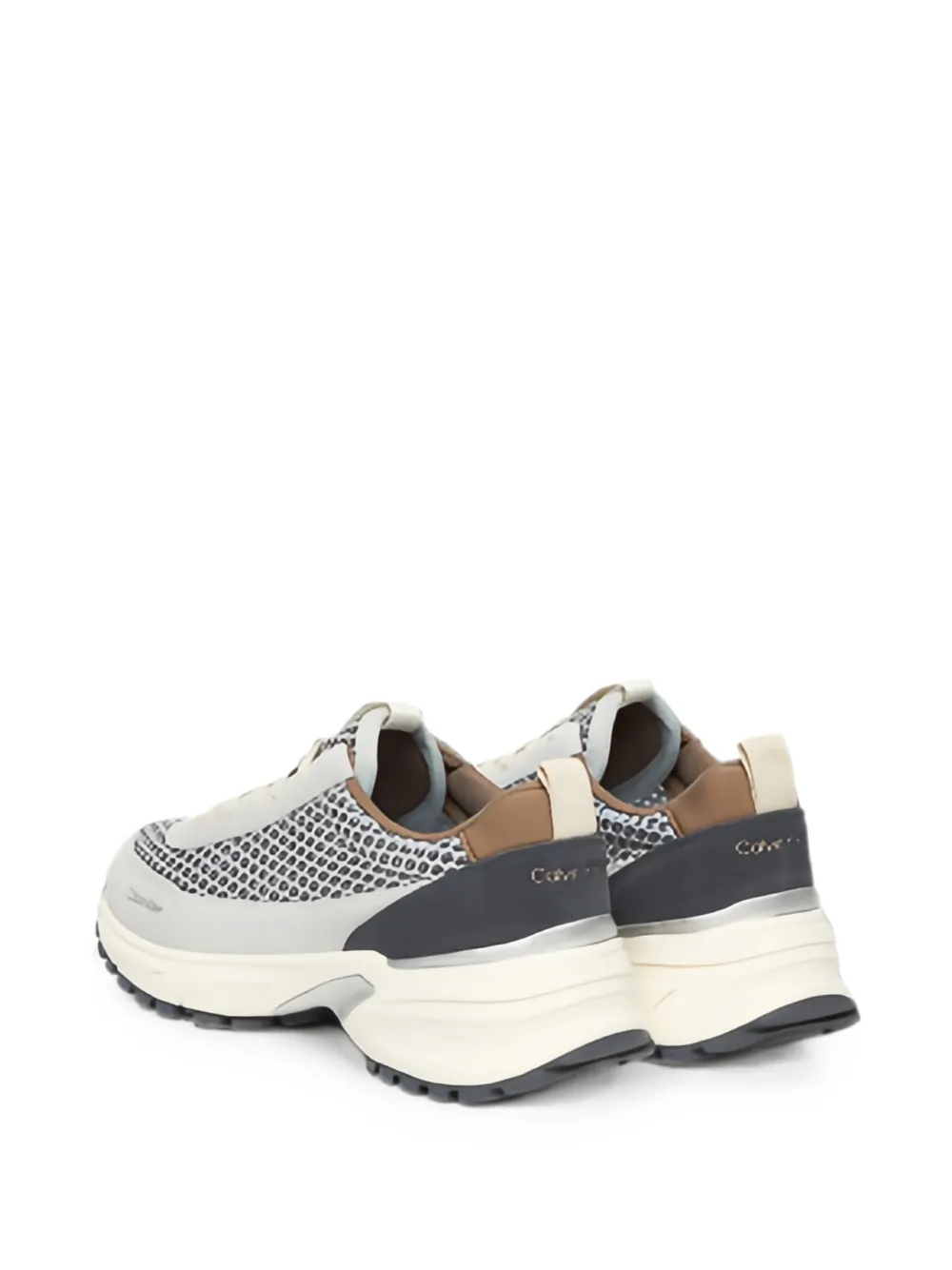 Calvin Klein mesh-panelled sneakers Grijs