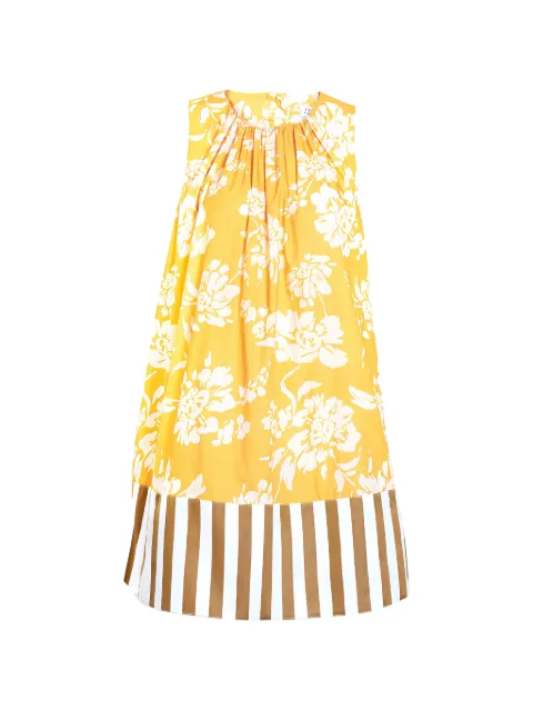 Tanya Taylor Hallie floral-print mini dress