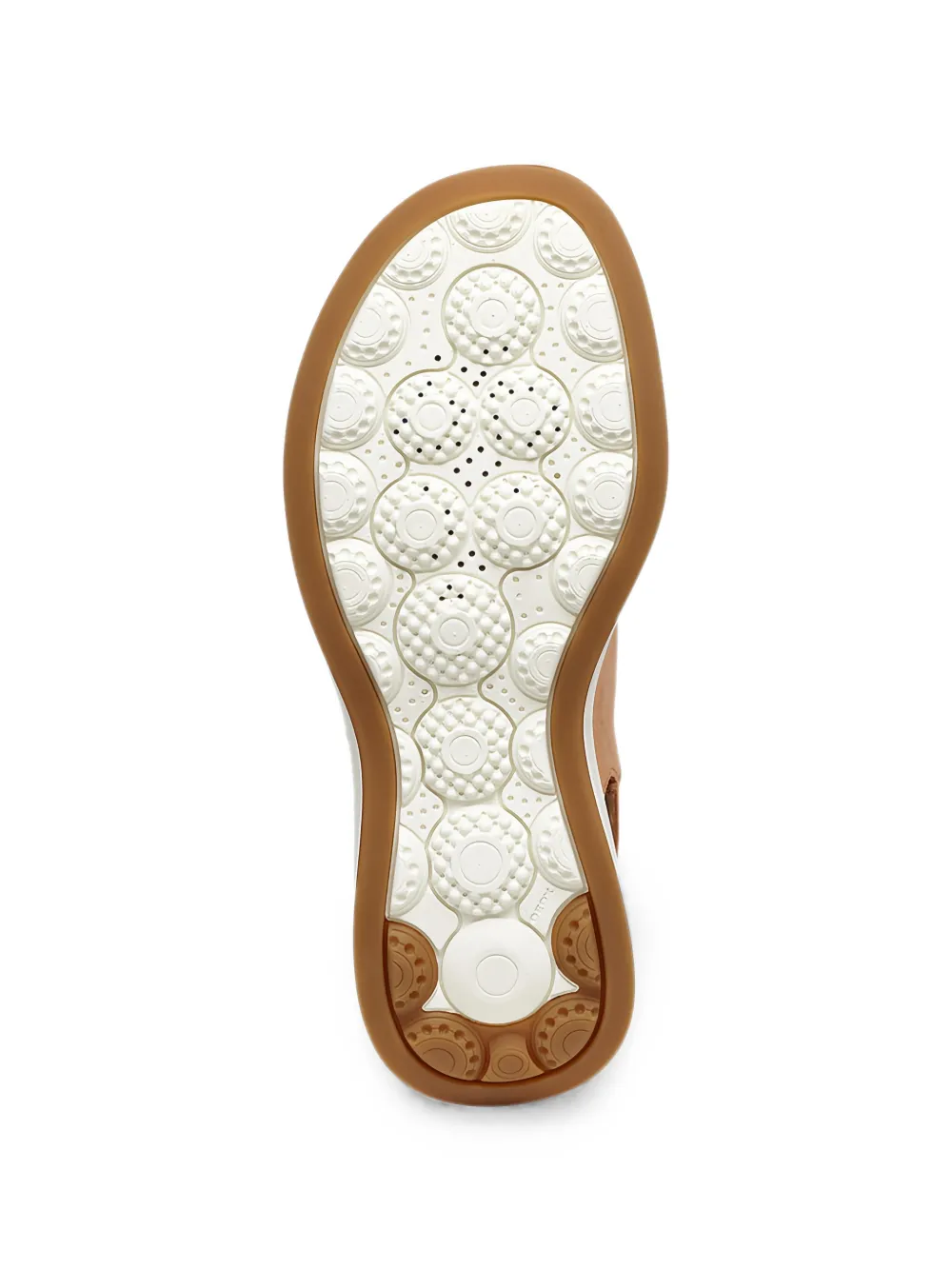 Geox Spherica Ecub-3 S crossover touch-strap sandals Beige
