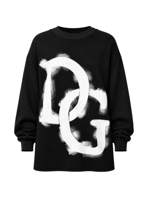 Dolce & Gabbana suéter con logo estampado