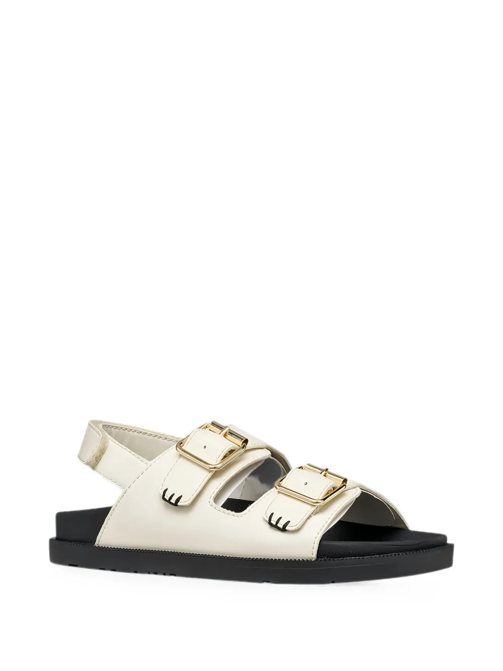 Geox buckle-fastening slingback sandals Beige