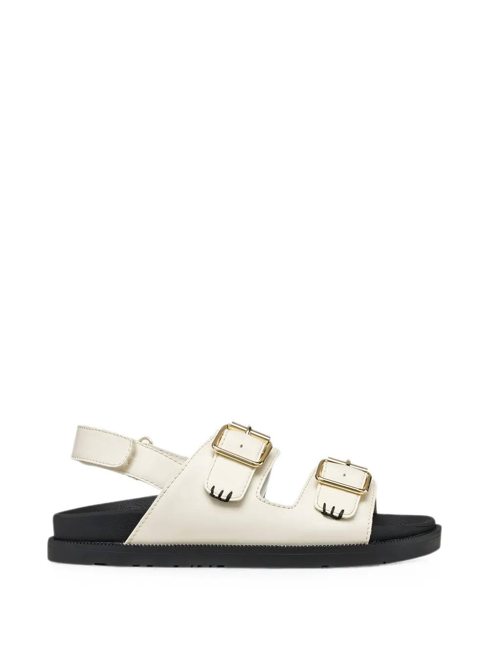 Geox buckle-fastening slingback sandals Beige