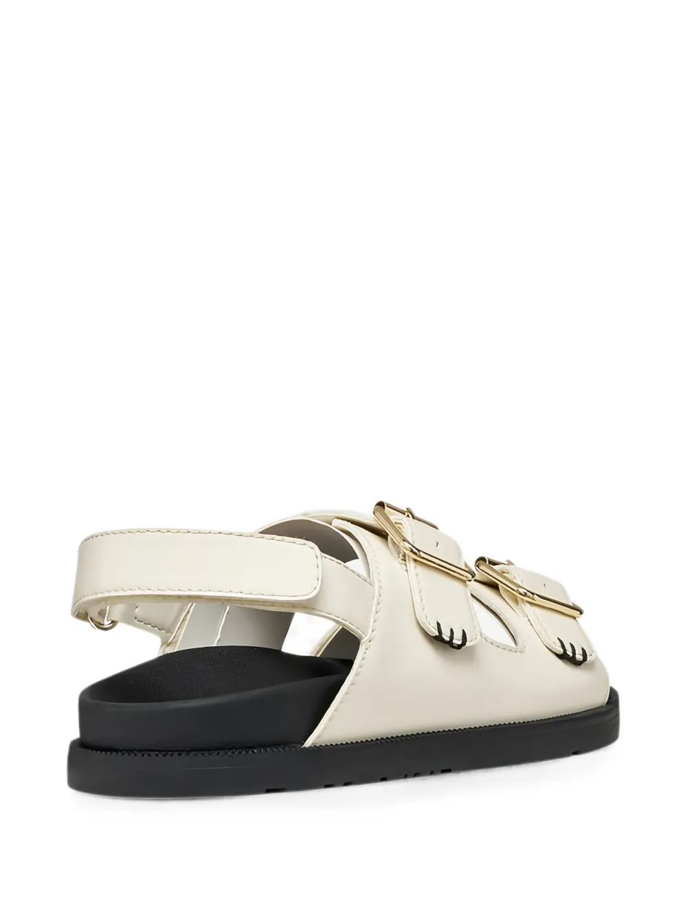 Geox buckle-fastening slingback sandals Beige