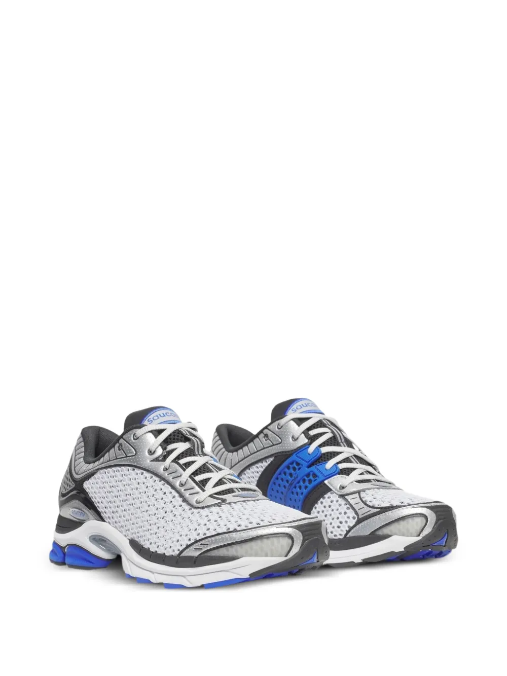 Saucony ProGrid Paramount sneakers met mesh vlak Wit