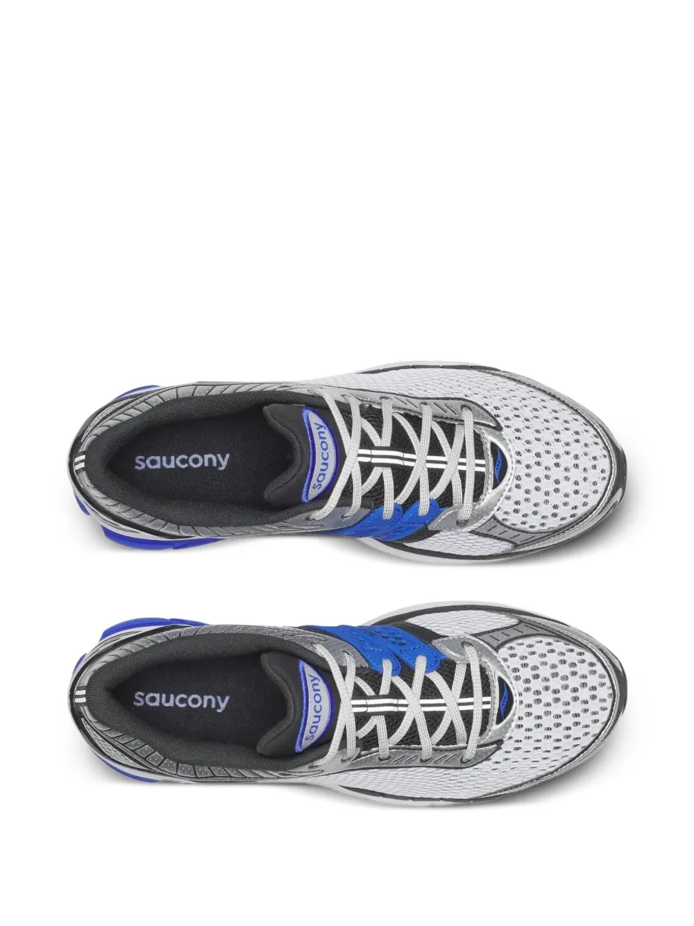 Saucony ProGrid Paramount sneakers met mesh vlak Wit