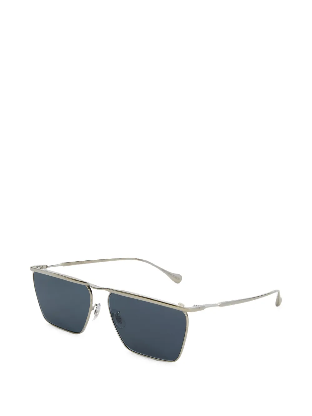  Jil Sander Gafas De Sol Wireframe Con Montura Rectangular - Plateado 