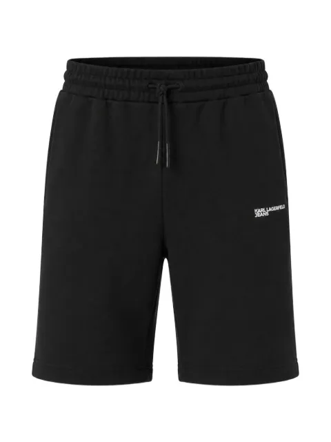 Karl Lagerfeld Jeans logo-print jersey shorts