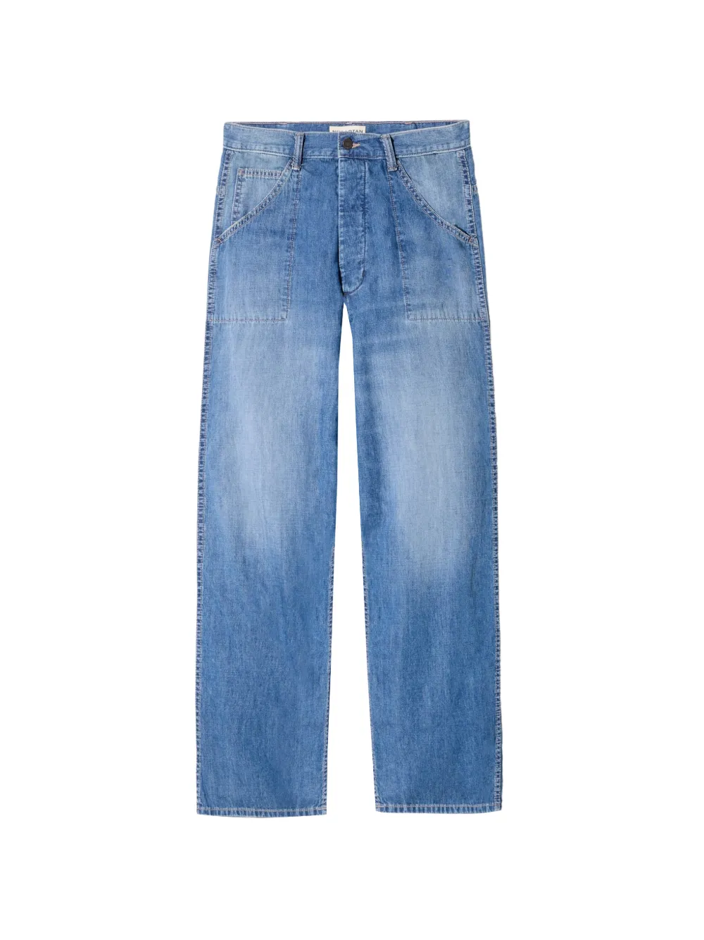 Nili Lotan Jeans con tasche applicate - Blu