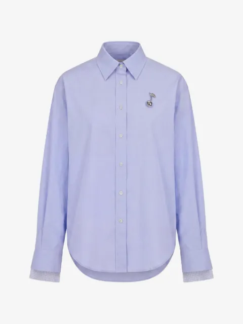Monse chemise à poignets à carreaux