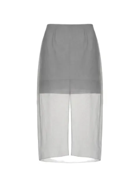 Monse pencil midi skirt