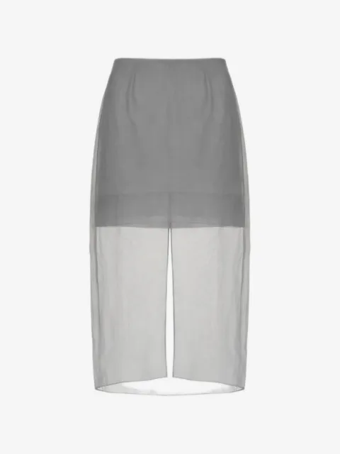 Monse pencil midi skirt