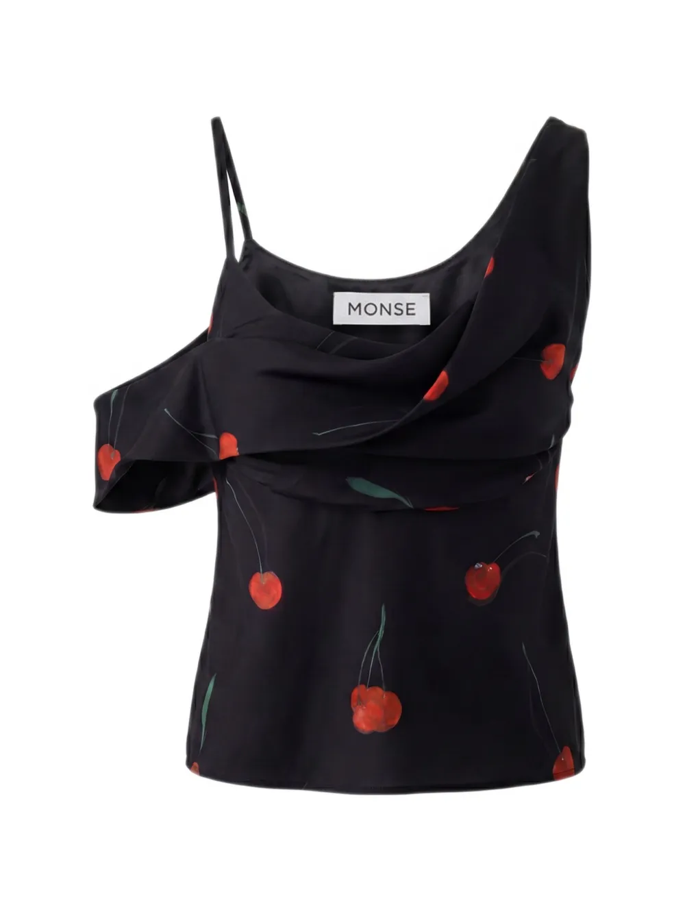 Monse Top con stampa - Nero