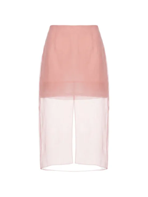 Monse pencil midi skirt