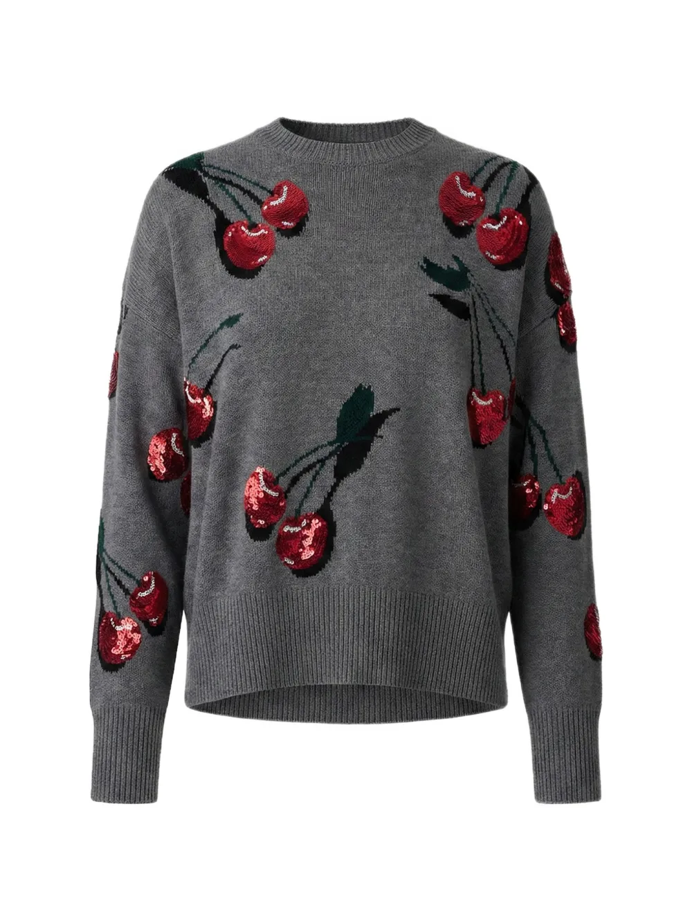Monse Maglione con ricamo - Grigio