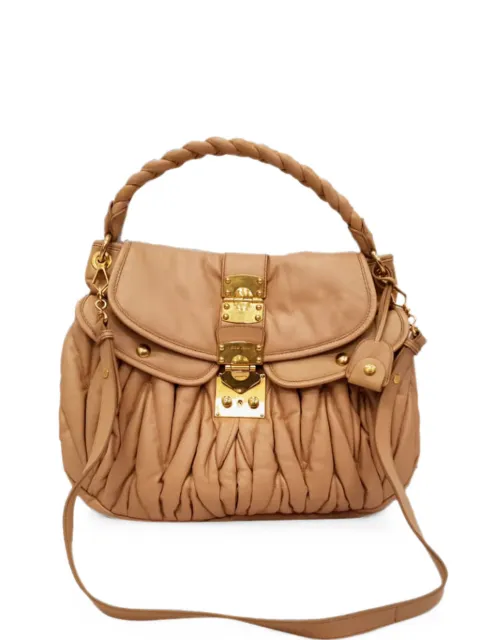Miu Miu Pre-Owned sac matelassé Coffer (2025)