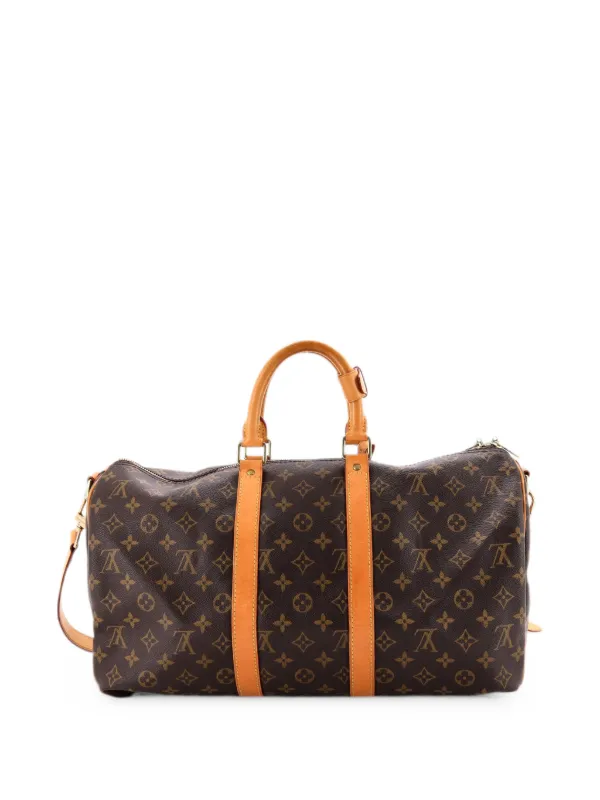 Louis Vuitton Pre-Owned Keepall Bandouliere Bag Monogram Canvas 45