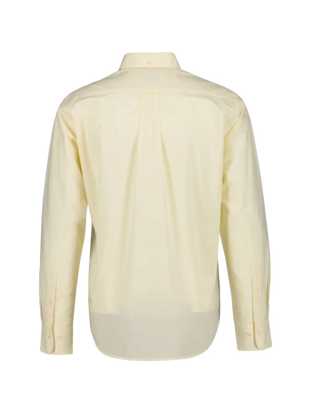 Gant Classic button-down overhemd met gingham ruit Geel