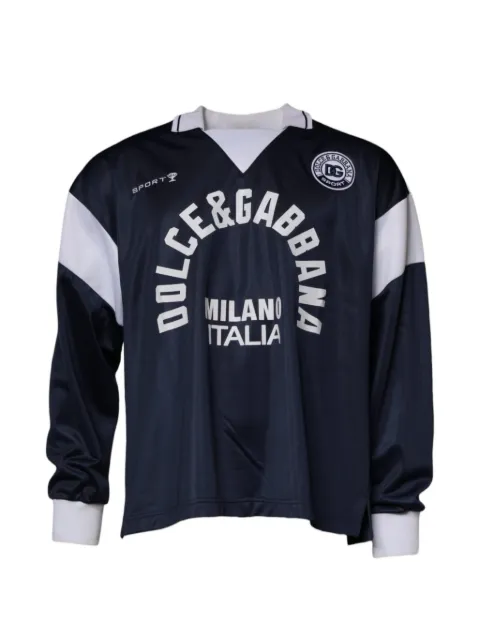 Dolce & Gabbana sudadera con cuello polo