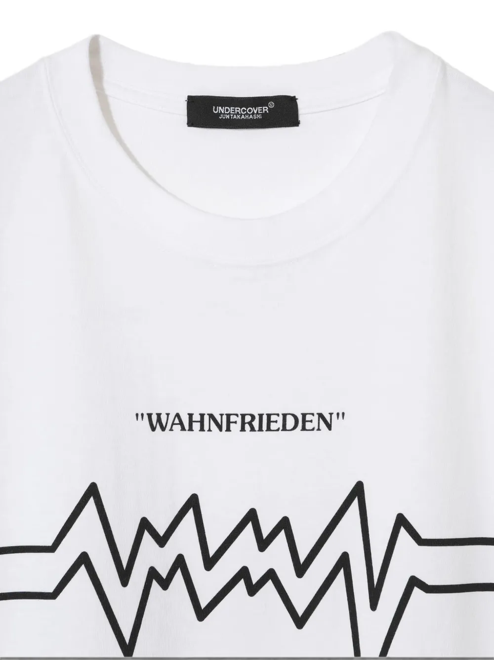 Undercover Katoenen T-shirt met grafische print Wit