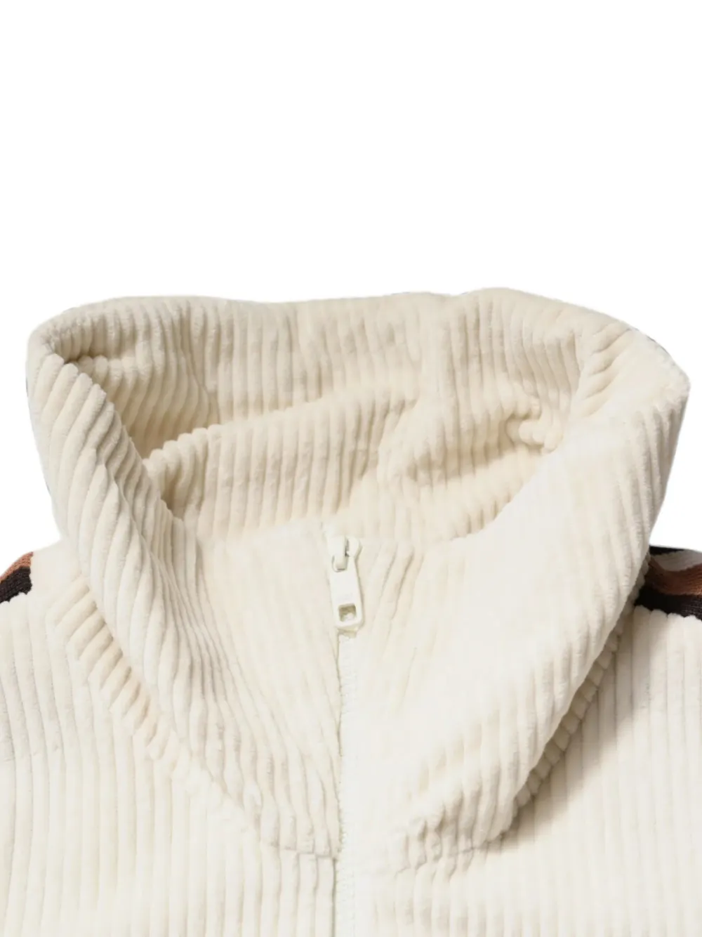 Dolce & Gabbana Trainingsjack met logo-applicatie Beige