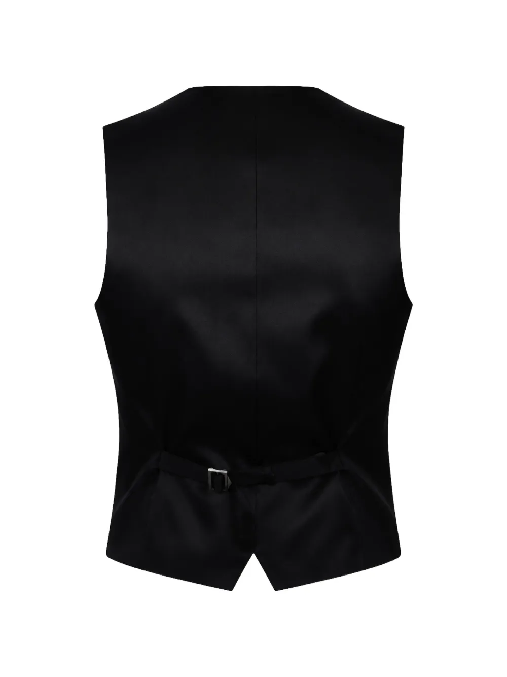 Dolce & Gabbana Gilet met krijtstreep en sjaalrevers Zwart